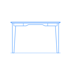 Furniture Dining Tables Lancaster Dining Table Square Vinyl Svg File, Free Vectors File